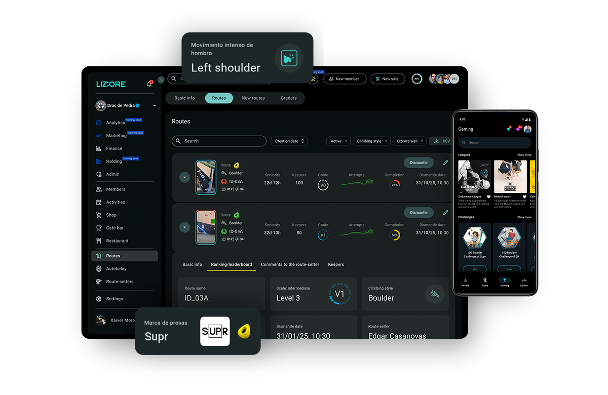 LIZCORE-gymos-12-routes-and-app-comp